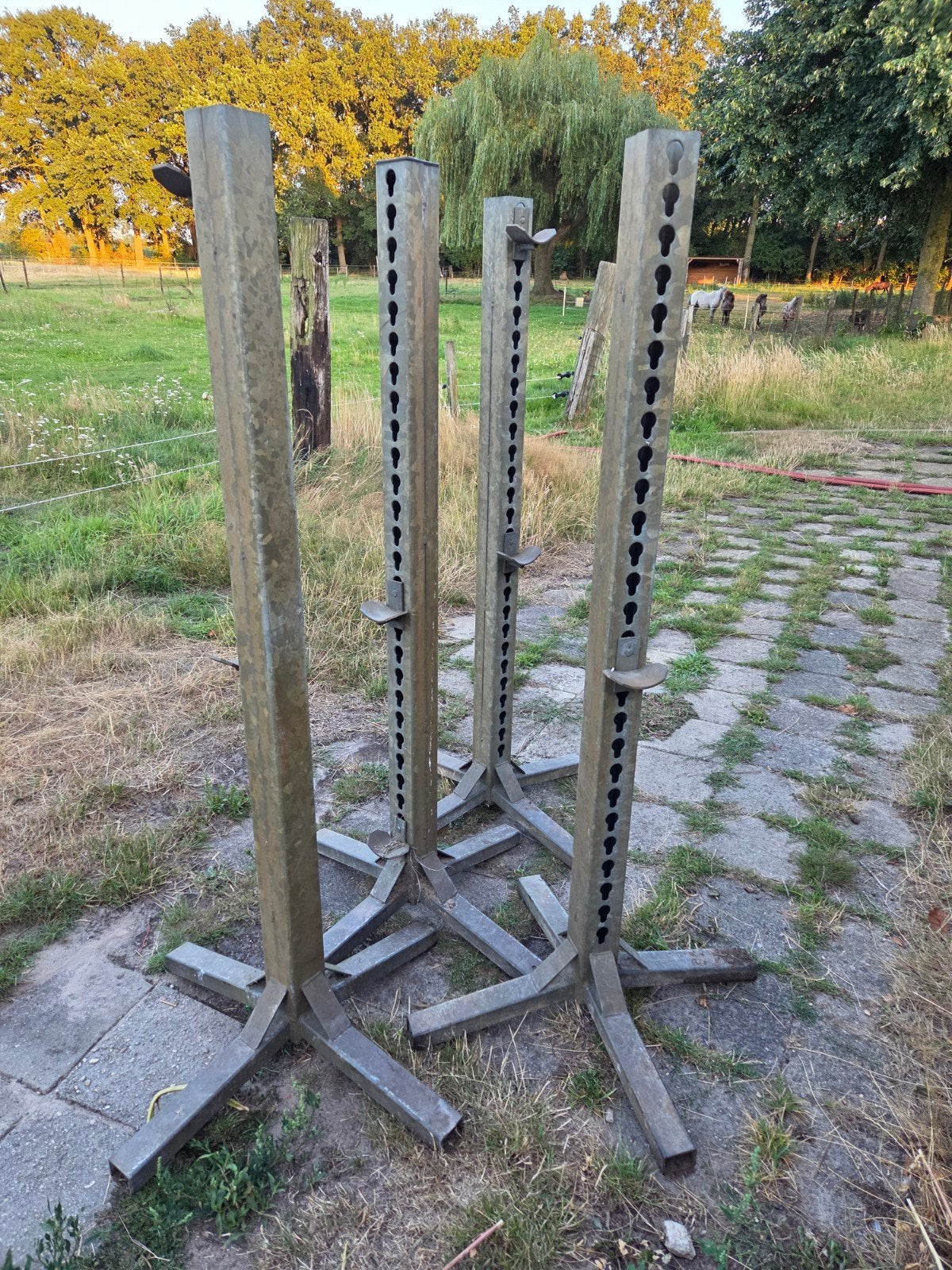 Hindernispalen staanders, Dieren en Toebehoren, Paarden en Pony's | Overige Paardenspullen, Ophalen, Springen
