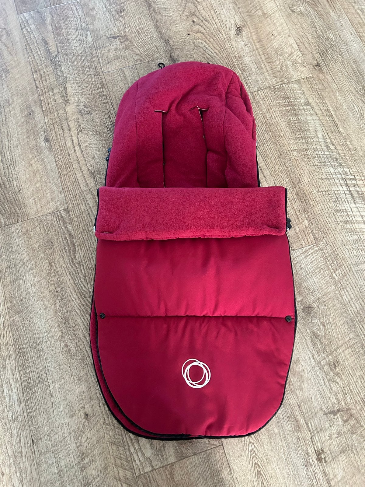 Bugaboo voetenzak donker rood - zo goed als nieuw, Ophalen of Verzenden, Zo goed als nieuw, Kinderwagen, Bugaboo