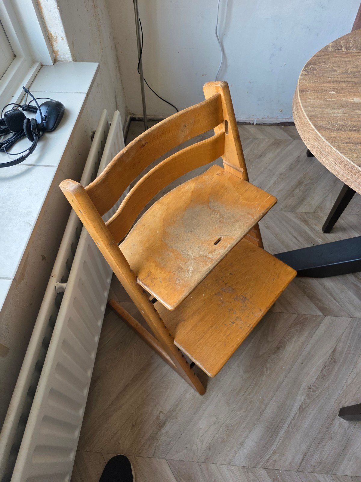 Trip Trap stoel voor kinderen, Ophalen, Gebruikt, Meegroeistoel, Aanschuifbaar