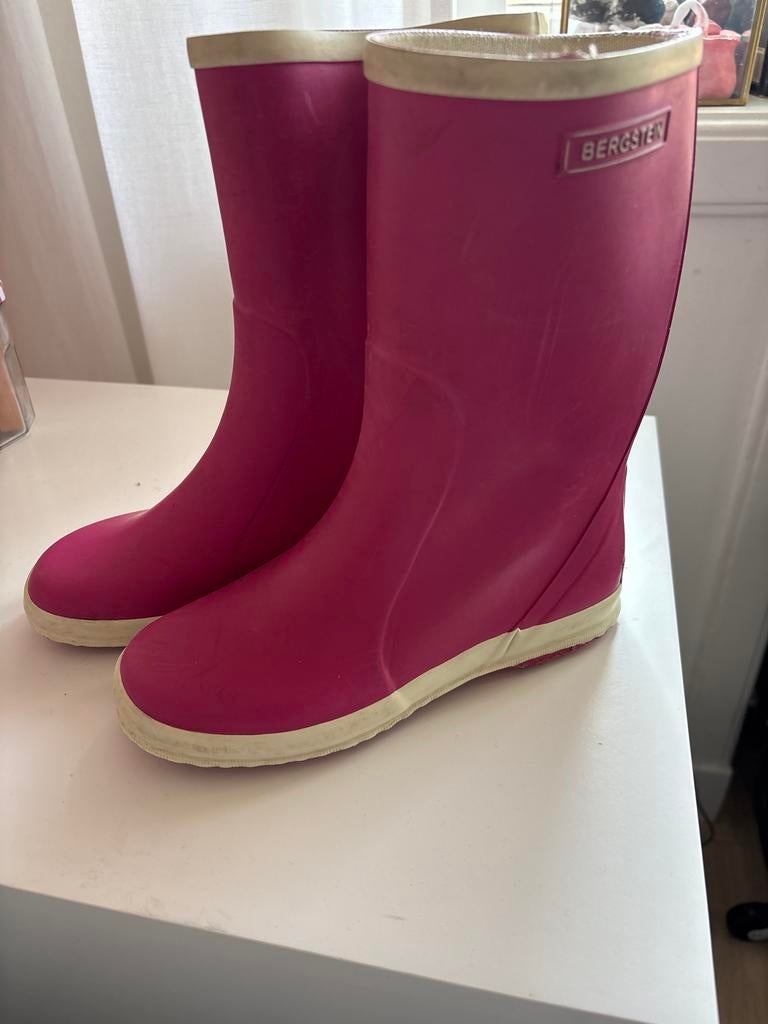 Bergstein regenlaarzen roze maat 32, Kinderen en Baby's, Kinderkleding | Schoenen en Sokken, Ophalen of Verzenden, Gebruikt, Meisje