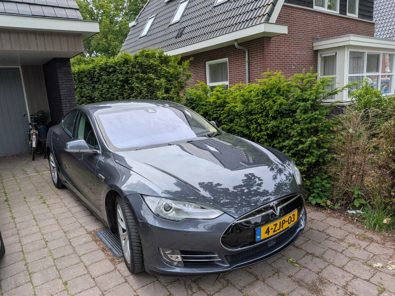 Tesla Model S 2014 Free Supercharge (SC01) incl autopilote, 104 €/maand, 38 min, Model S, Elektrisch