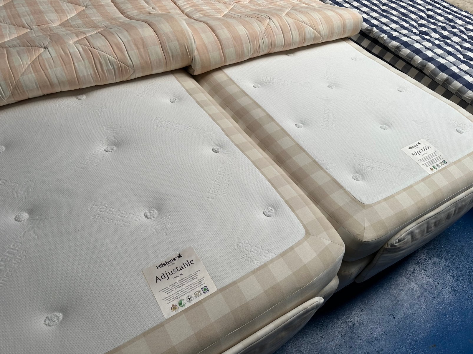 Hästens Elektrische Boxspring 210x210 cm, Ophalen of Verzenden, Zo goed als nieuw, Tweepersoons, 180 cm