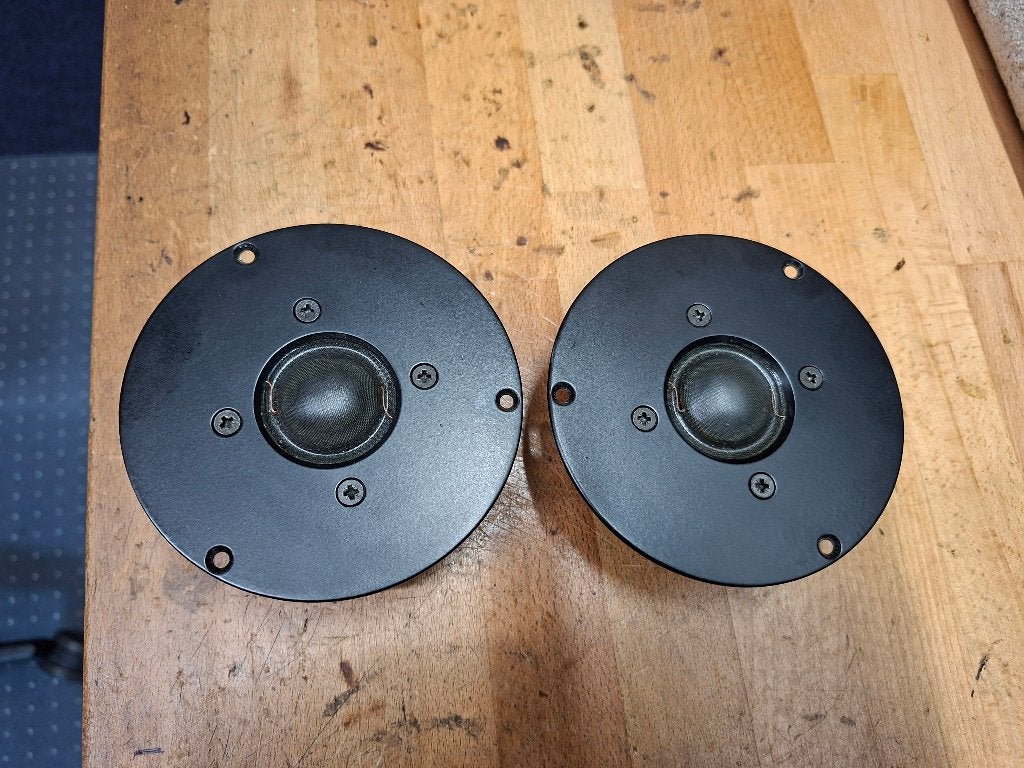 2 X Dynaudio D28 -AF Tweeters, Audio, Tv en Foto, Ophalen of Verzenden, Gebruikt, Minder dan 60 watt, Overige merken