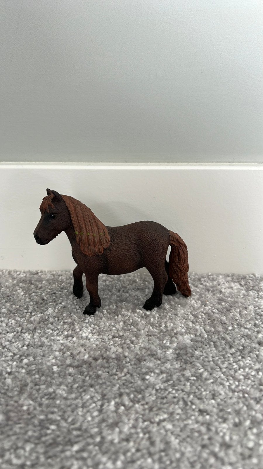 Schleich pony, Ophalen of Verzenden, Zo goed als nieuw, Paard, Beeldje of Figuurtje