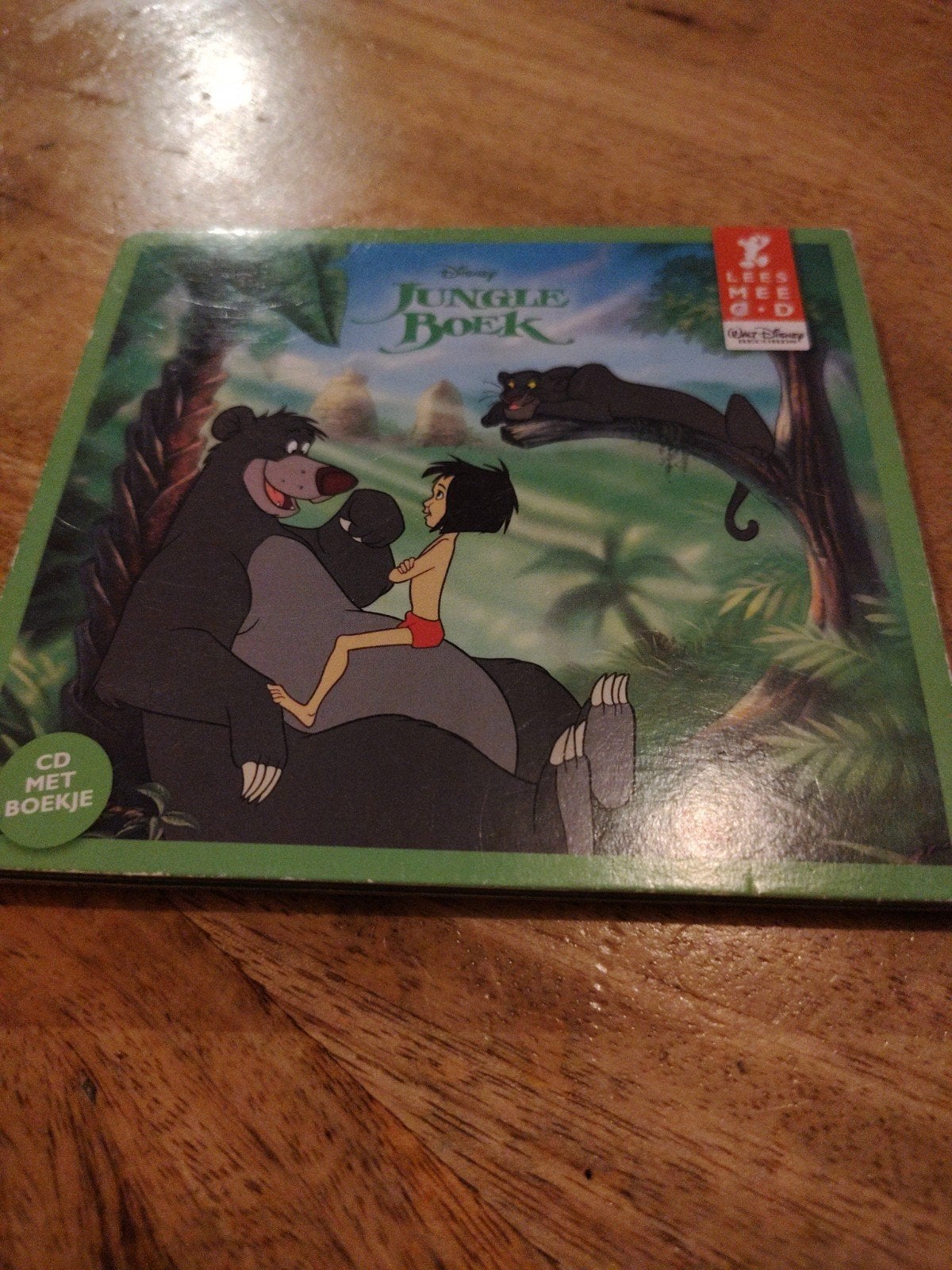 Disney Jungle Boek CD met boekje - Lees mee en luister, Gebruikt, 3 tot 5 jaar, Ophalen of Verzenden, Album