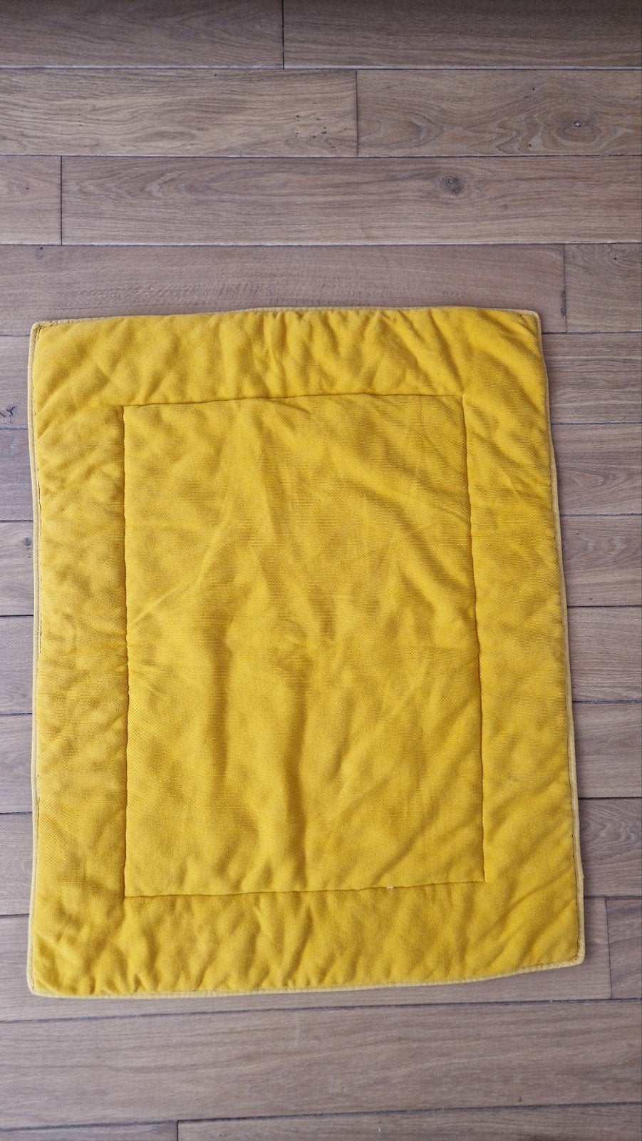 Boxkleed okergeel, Ophalen of Verzenden, Boxkleed