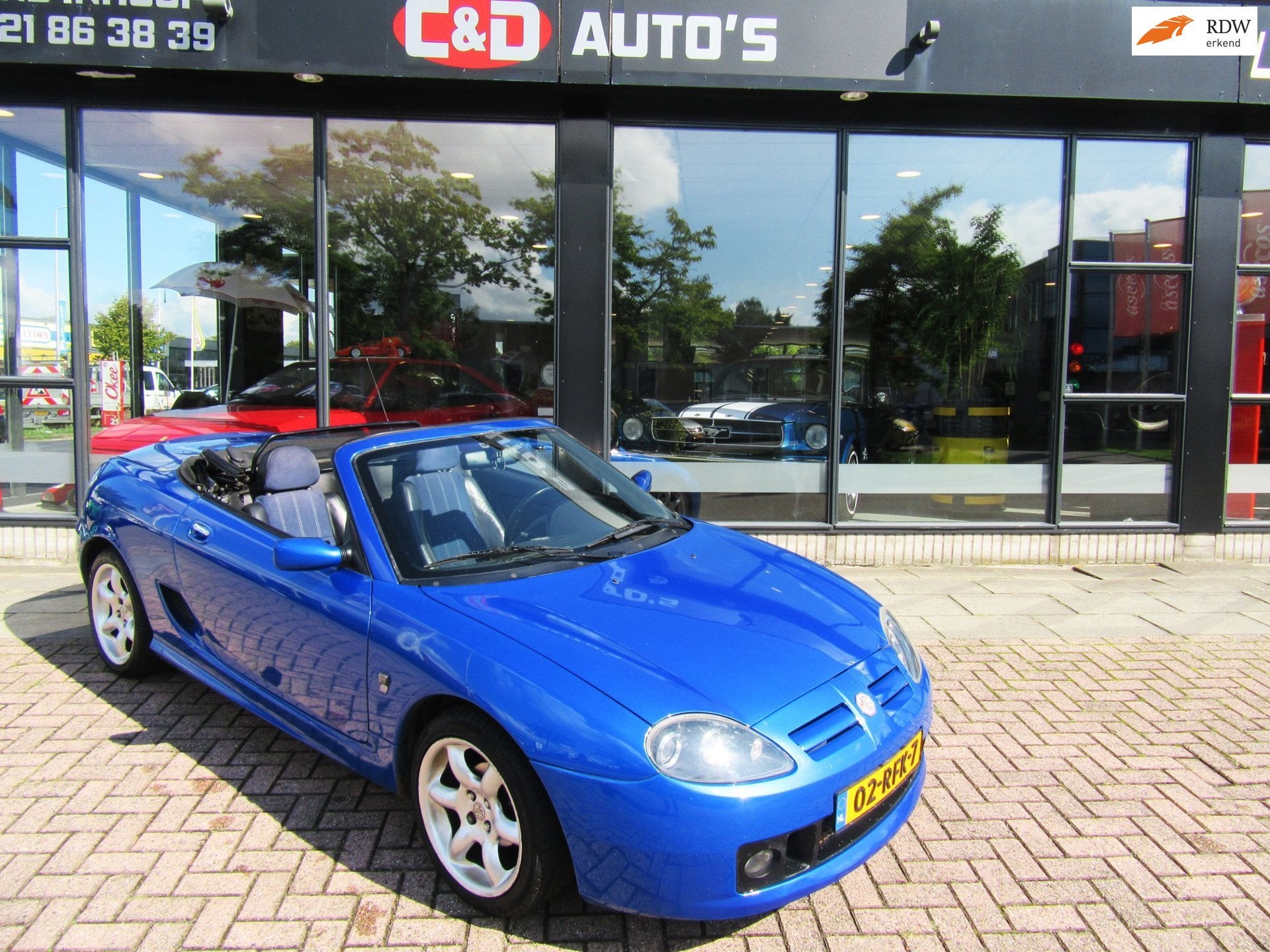 MG TF 1.6 TF 115 2005 HARDTOP AIRCO SPECIAL EDITION, Auto's, Achterwielaandrijving, Zwart, 4 cilinders, Cabriolet