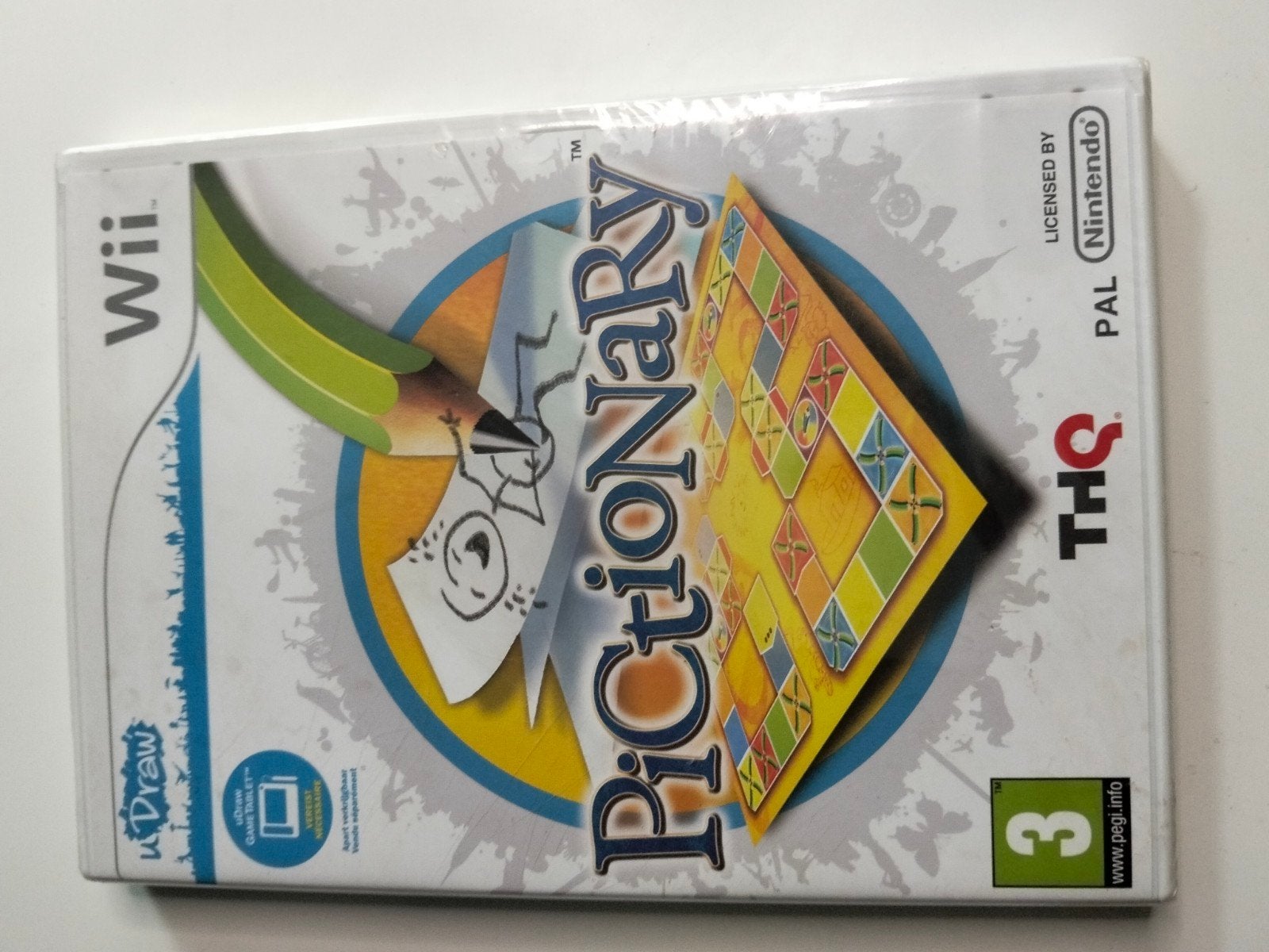 Pictionary uDraw - Wii (Nieuw in folie), Puzzel en Educatief, Nieuw, Eén computer, Ophalen of Verzenden