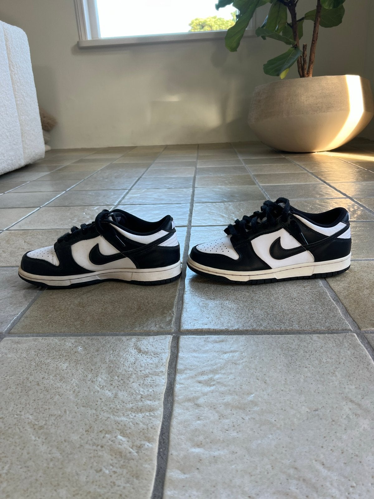 Nike Dunk Low Panda - Zo goed als nieuw, Zwart, Nieuw, Ophalen of Verzenden, Sneakers of Gympen