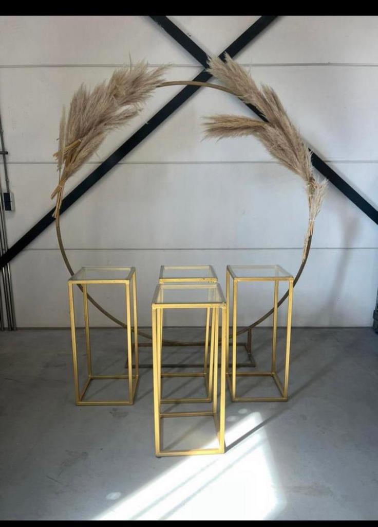 4 gouden zuilen te koop, Ophalen, Gebruikt