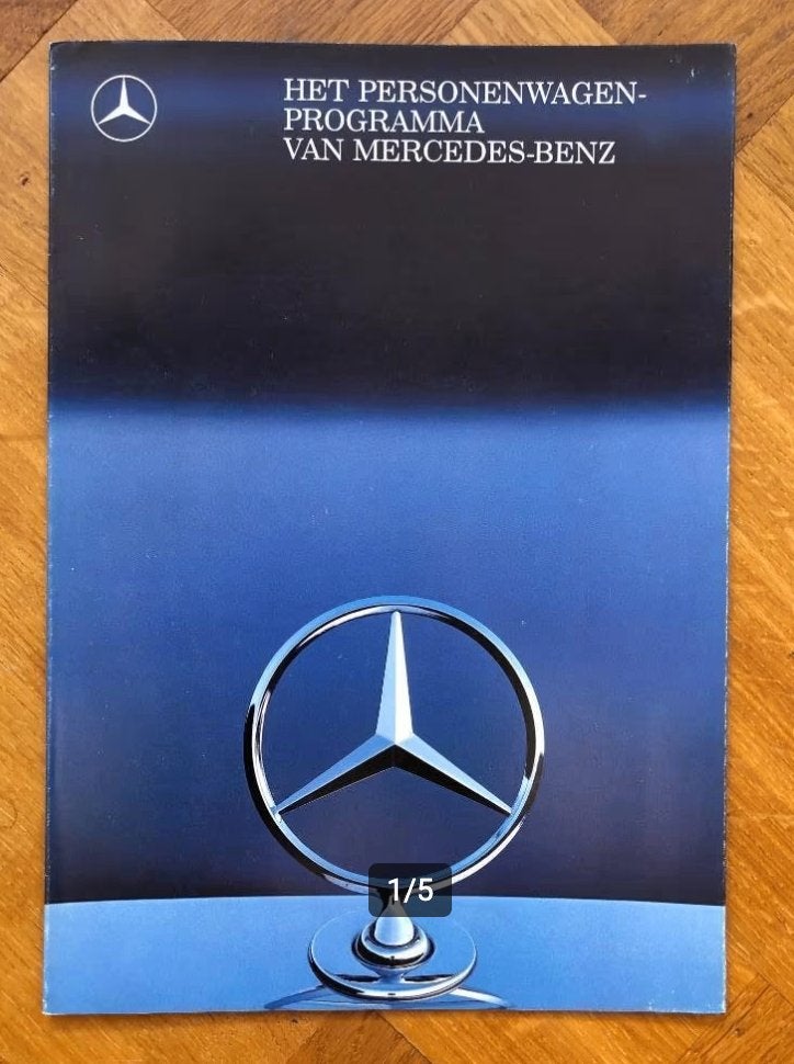 Het Personenwagenprogramma van Mercedes-Benz 1988, Verzenden, Nieuw, Mercedes, Mercedes-Benz