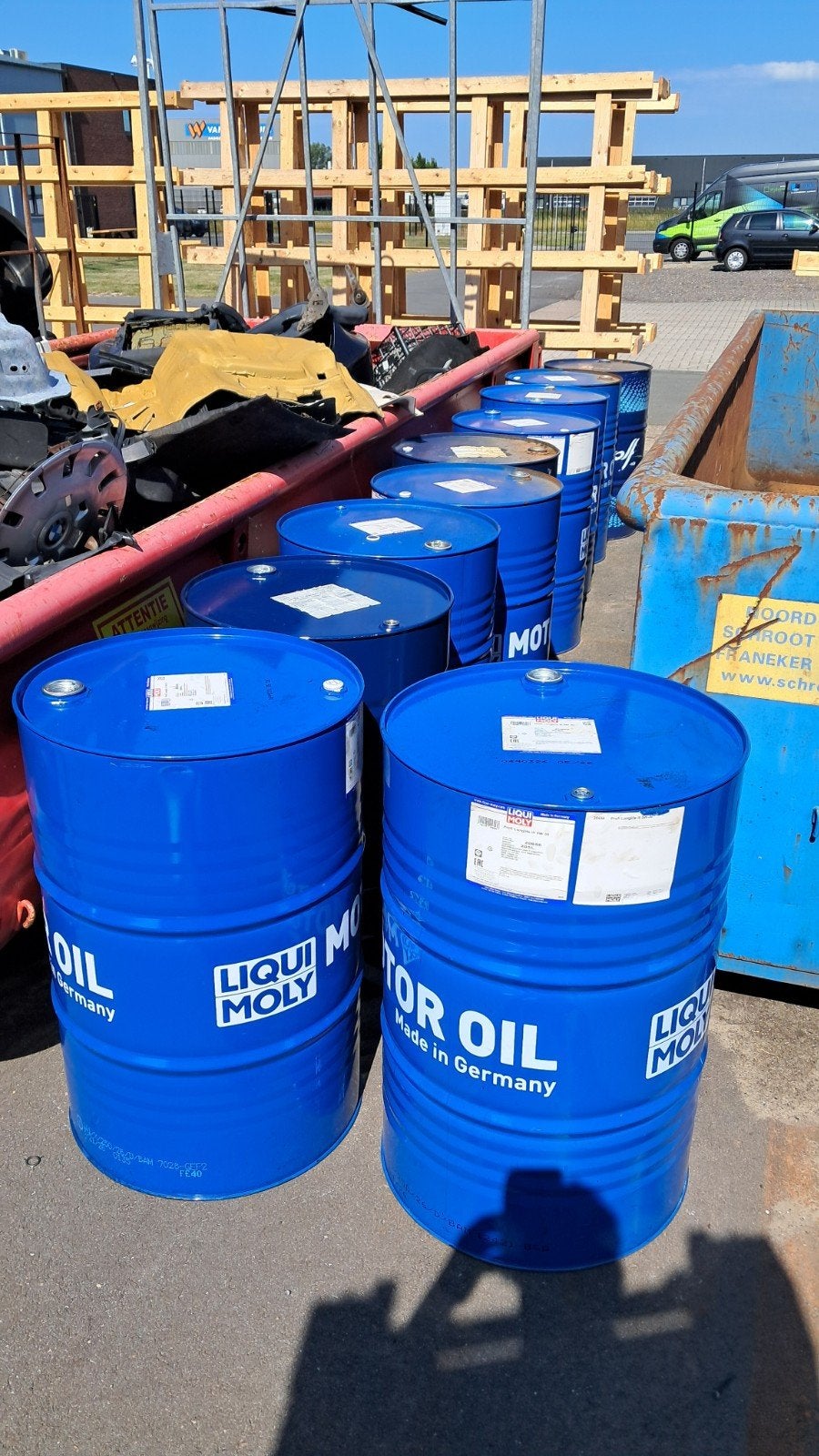200 liter vaten, Ophalen, Nieuw, Universele onderdelen
