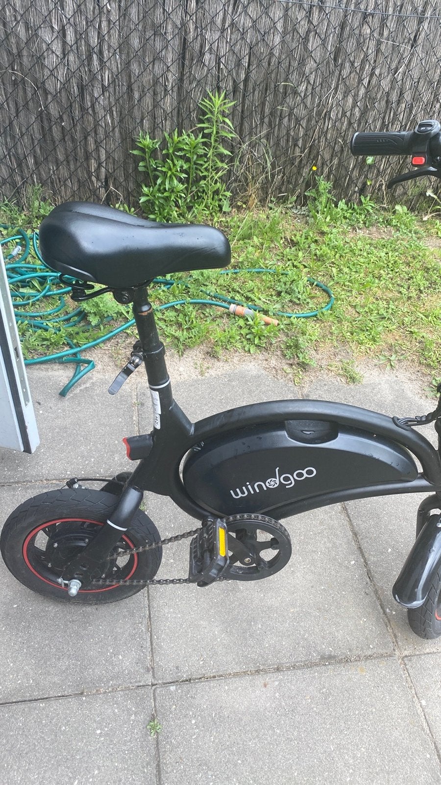 Windgoo elektrische fiets met lader - accu te vervangen, Ophalen, Gebruikt, Minder dan 30 km per accu, Overige merken