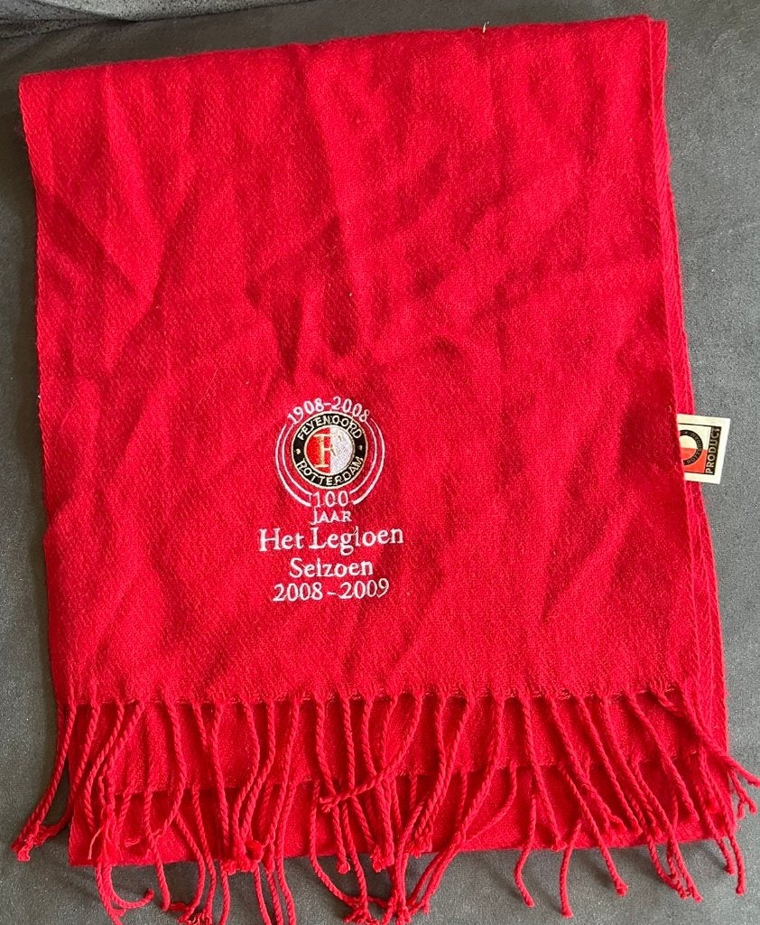 Feyenoord sjaal. 100 jaar het legioen - voor de verzamelaar, Ophalen, Nieuw, Feyenoord, Vaantje of Sjaal