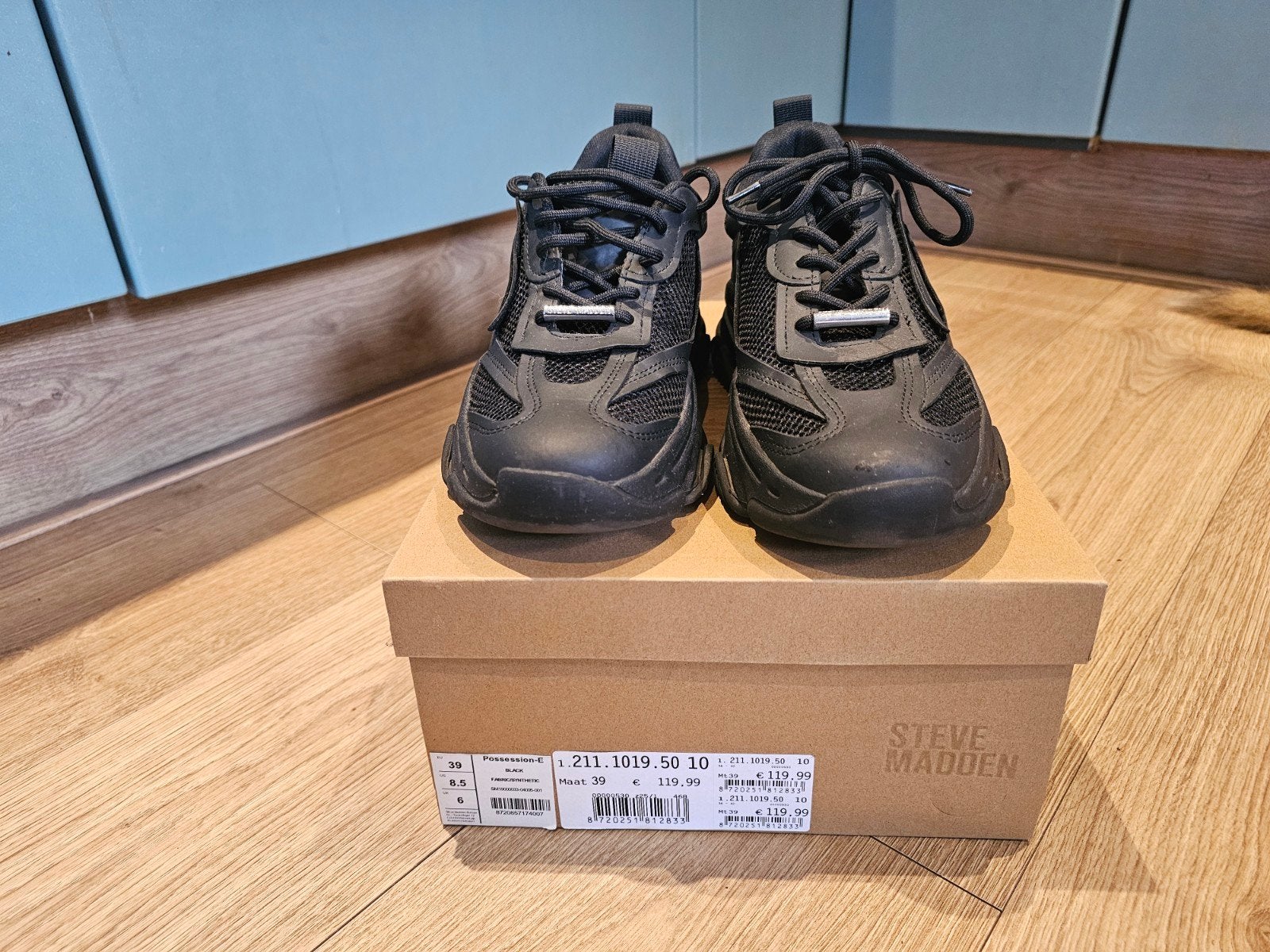 Steve Madden Possesion-E sneakers - Maat 39, Kleding | Dames, Ophalen, Zwart, Steve Madden, Sneakers of Gympen