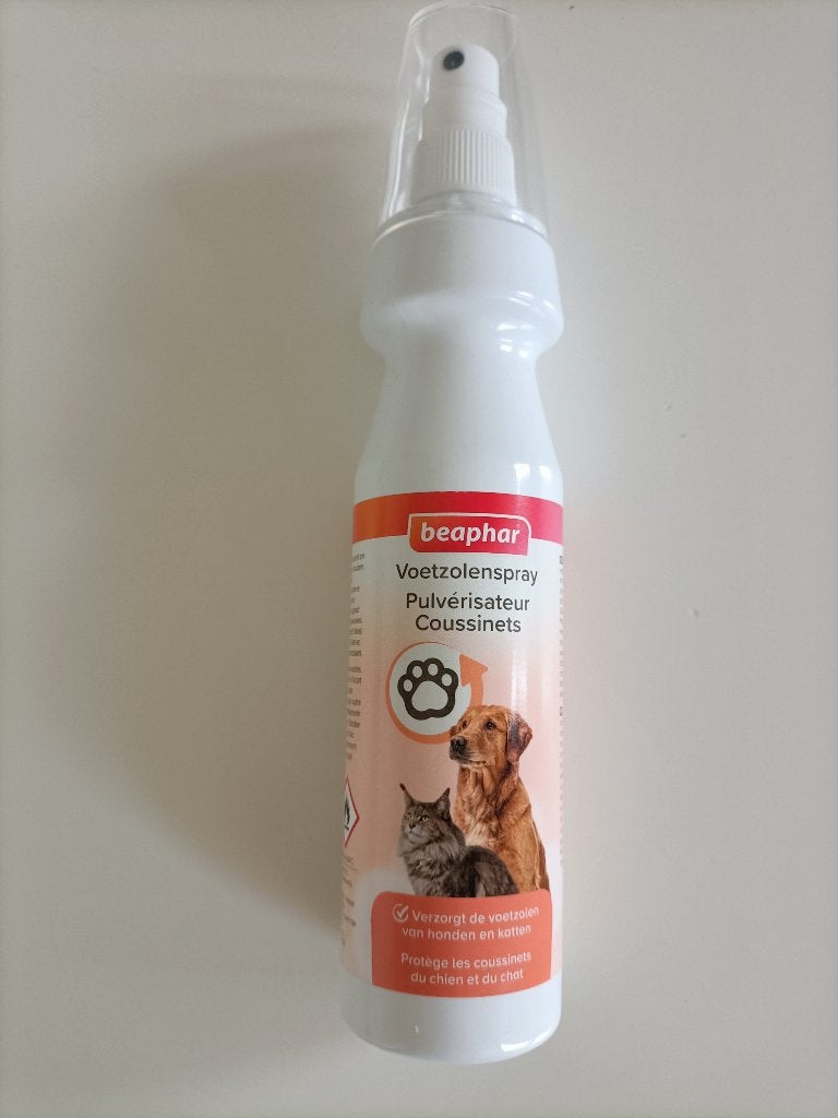 Beaphar Voetzolenspray hond/kat 150ml, Ophalen of Verzenden, Nieuw