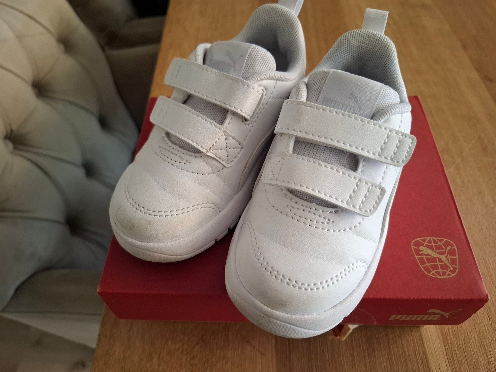 puma, witte jongens schoenen., Ophalen of Verzenden