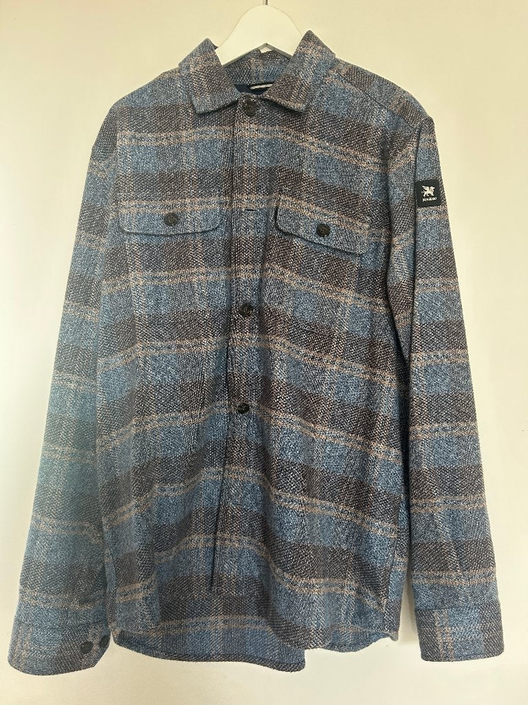 over-shirt en/of coltrui, Meerkleurig, Zo goed als nieuw, Halswijdte 41/42 (L), Vanguard en Cavallaro