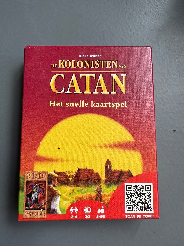 De kolonisten van Catan kaartspel, Ophalen of Verzenden, Zo goed als nieuw, 999 Games