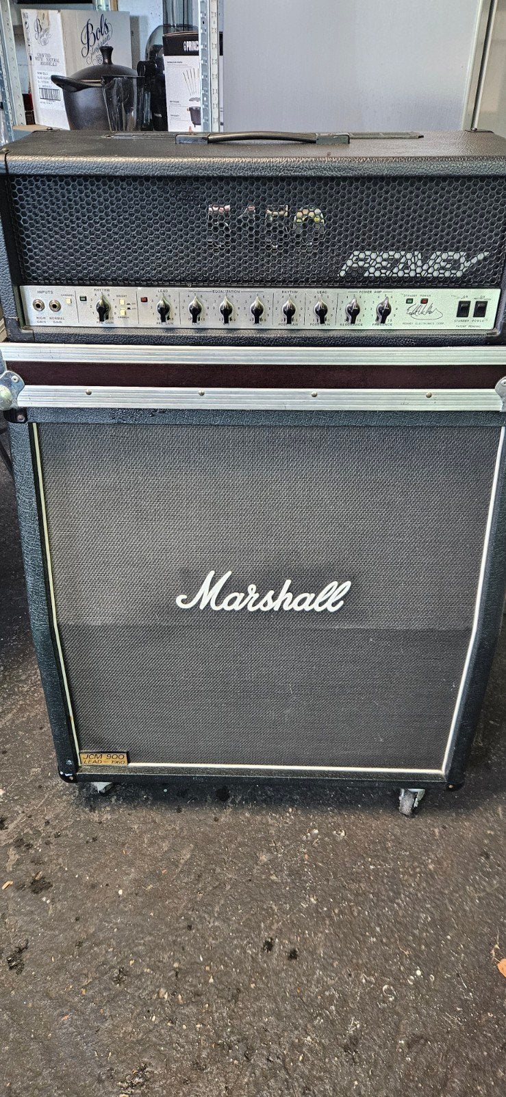 Marshall 1960A JCM 900 Lead 4x12 Gitaarcabinet – 300 Watt, Ophalen, Gebruikt, 100 watt of meer