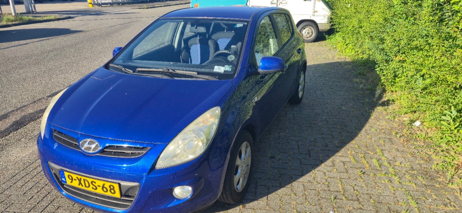 Hyundai i20 1.4 74KW 5-DRS 2009 Blauw, Auto's, Voorwielaandrijving, 450 kg, 40 €/maand, 4 cilinders