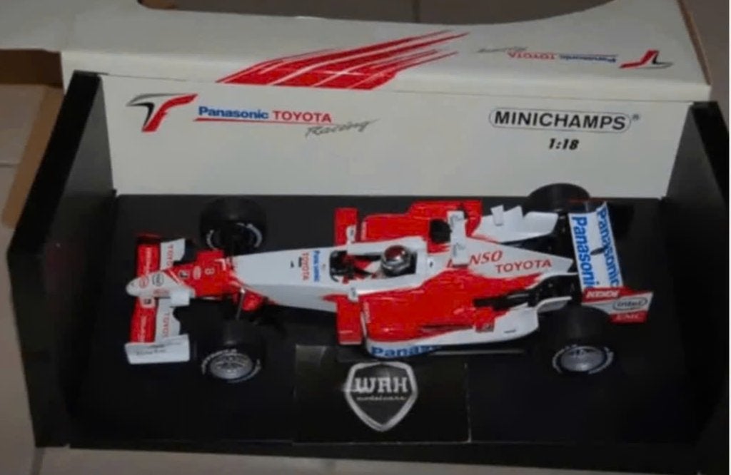 1:18 PANASONIC F1 TRULLI 2006 PRESENTATION Minichamps WRH, Verzenden, Zo goed als nieuw, Auto, MiniChamps