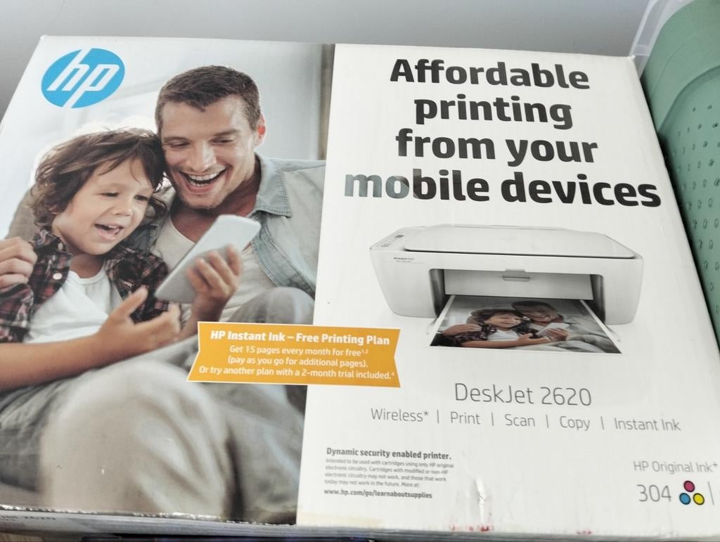HP DeskJet 2620 All-in-One Printer - Draadloos Printen, Computers en Software, Printers, Gebruikt, All-in-one, Inkjetprinter, Kleur printen