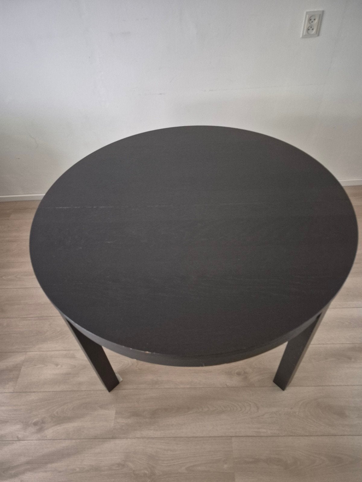 IKEA Bjursta uitschuifbare eettafel - Zwart, Huis en Inrichting, Ophalen, Gebruikt, 100 tot 150 cm, 50 tot 100 cm