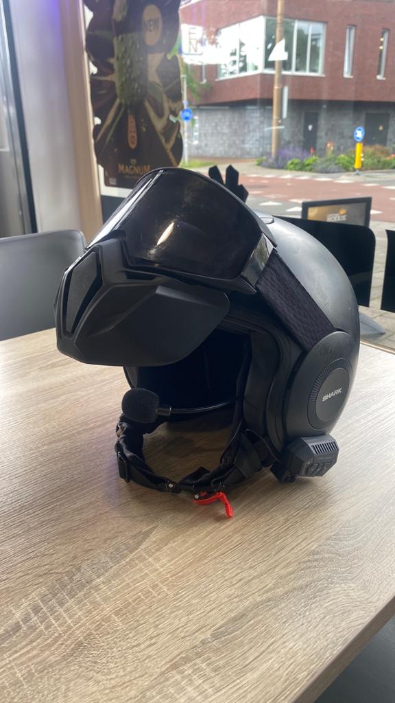 Shark Jethelm met Bluetooth Communicatiesysteem, Ophalen, M, Dames, Jethelm