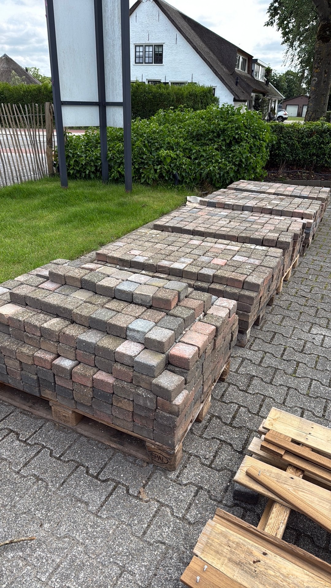 Gebruikte betonklinkers, Ophalen, Gebruikt, Beton, Klinkers