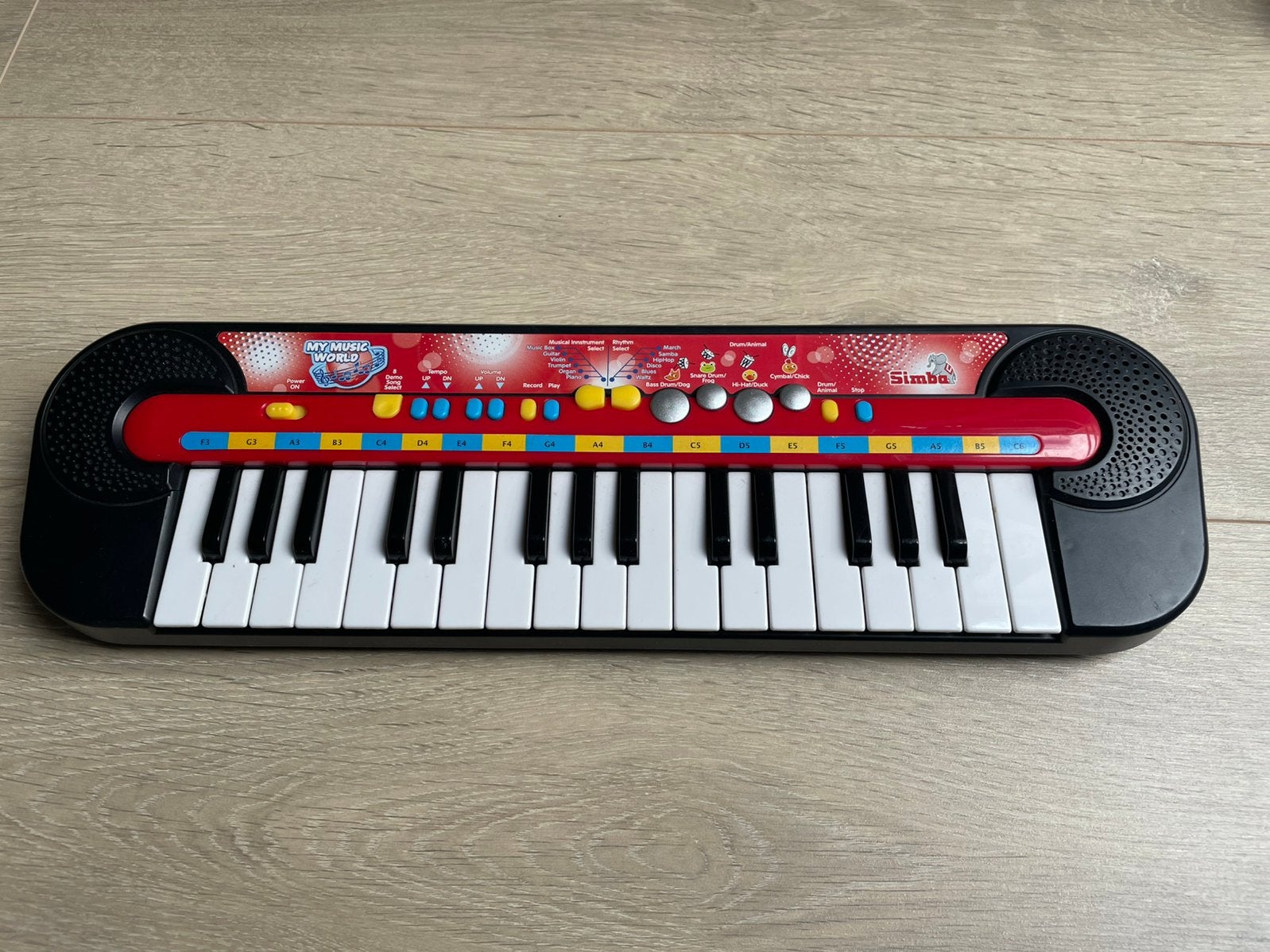 Kinder Keyboard, Kinderen en Baby's, Speelgoed | Overig, Ophalen of Verzenden, Zo goed als nieuw