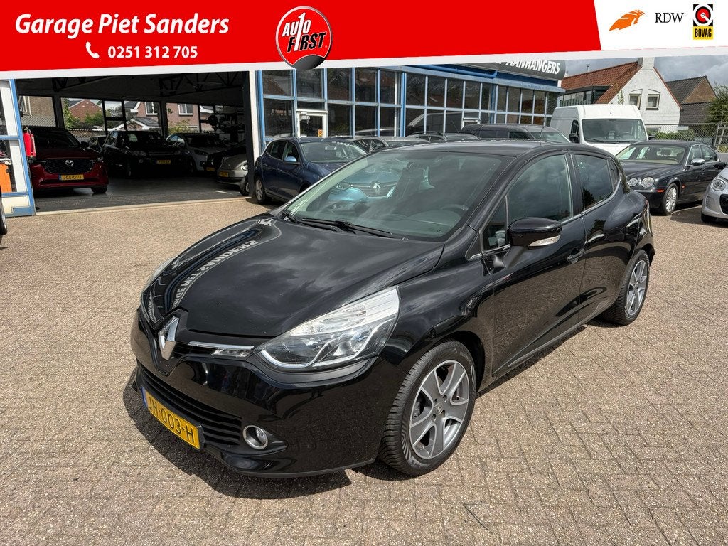 Renault Clio 0.9 TCe ECO Night&Day I Airco I Cruise I Navi I, 898 cc, Stof, Startonderbreker, Zwart