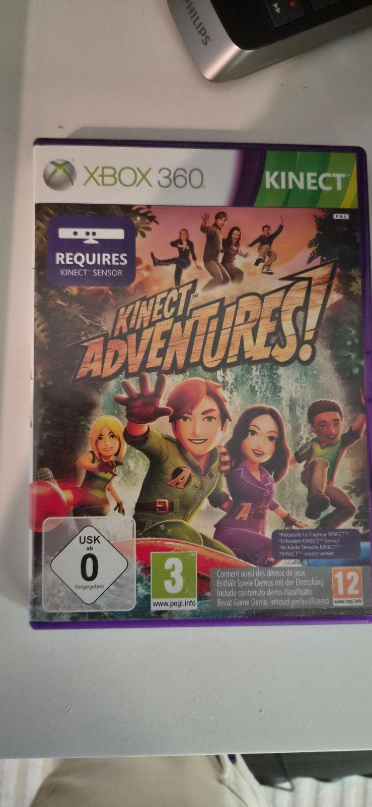 Kinect Adventures! Xbox 360, Spelcomputers en Games, Avontuur en Actie, Gebruikt, 2 spelers, Eén computer