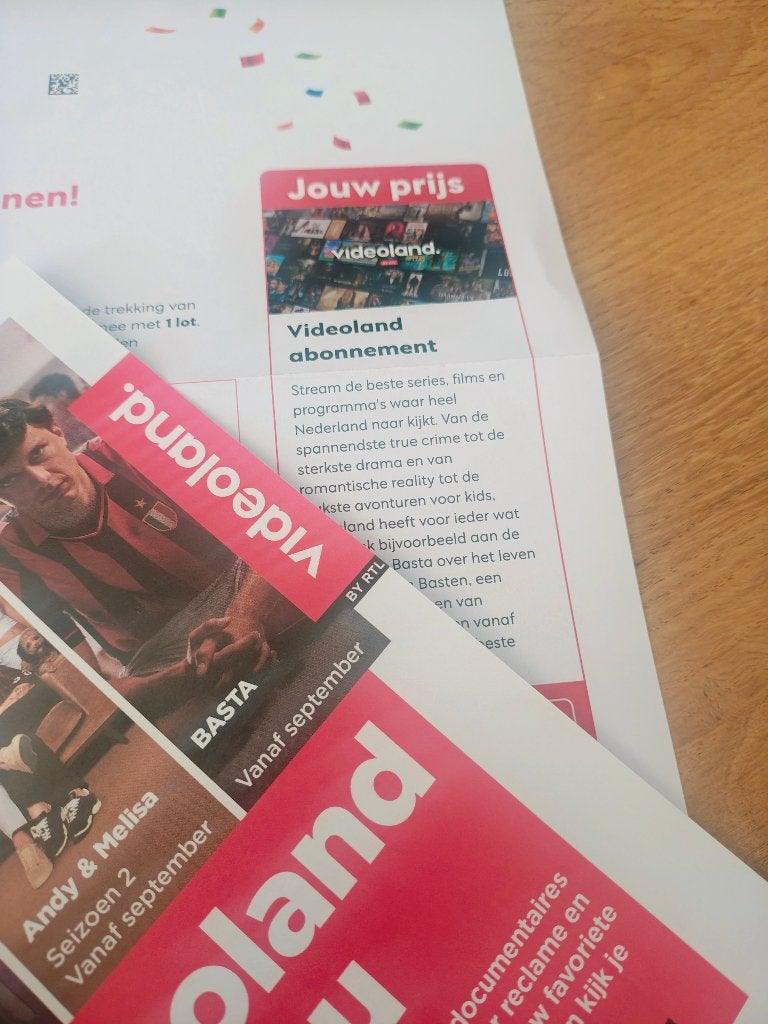 Videoland abonnement 6 maanden, Tickets en Kaartjes, Eén persoon, Overige soorten, Overige typen