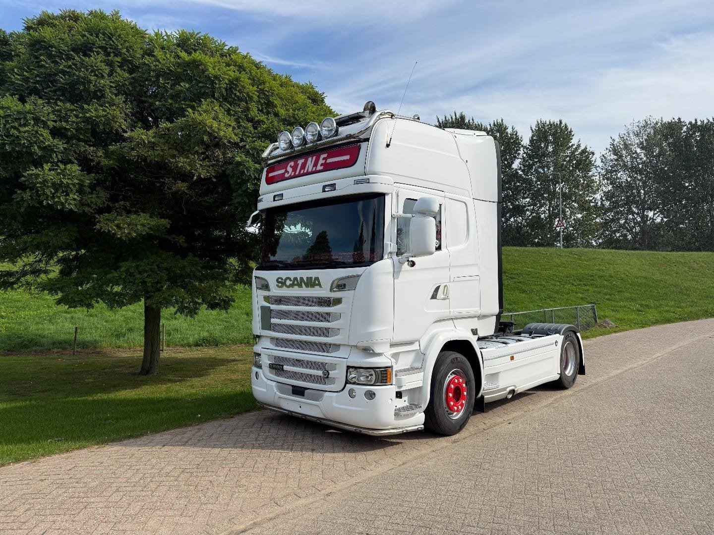 Scania R580 4x2 / Retarder / Full Air / 6 x Ballon / 2016 VH, Automaat, Euro 6, Bedrijf, Diesel