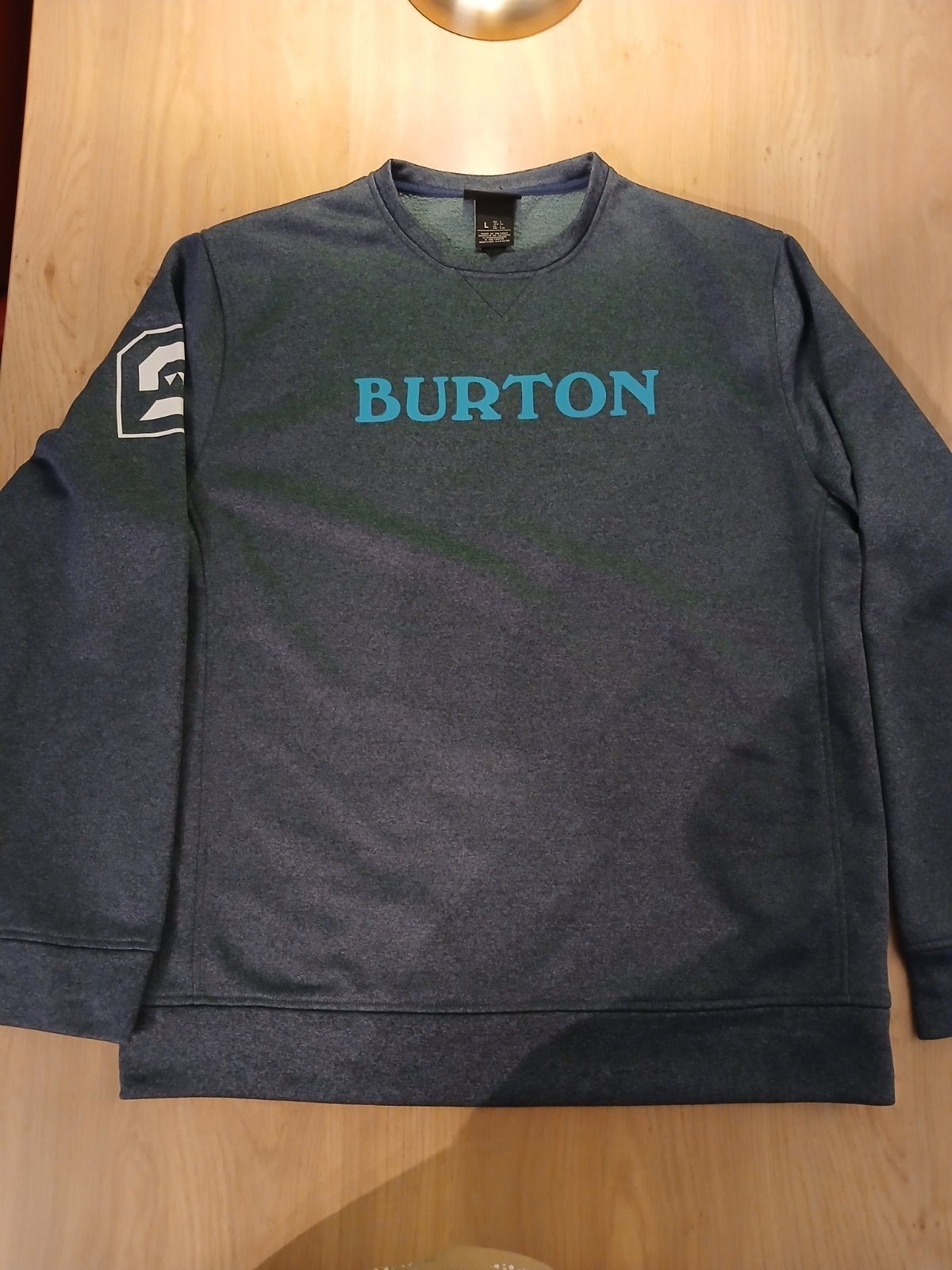 Burton Snowworld Sweater Maat L - Grijs, Ophalen of Verzenden