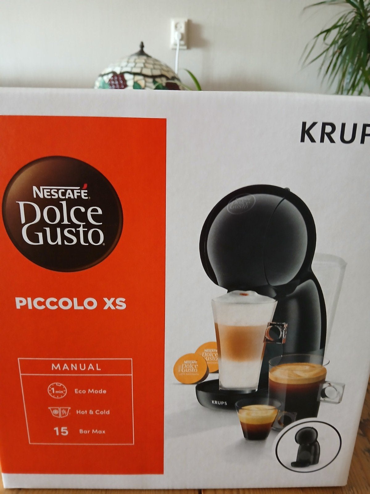 Nescafé Dolce Gusto Piccolo XS KP1A3B10 Koffiezetapparaat, Ophalen, Koffiepads en cups, 1 kopje, Koffiemachine
