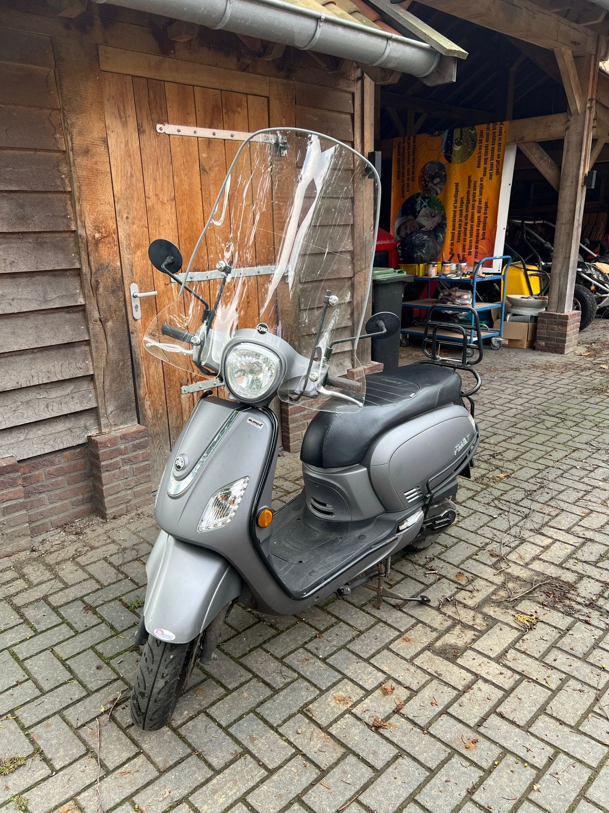 SYM Fiddle III Scooter - Goed onderhouden, Ophalen, Gebruikt, Benzine, SYM