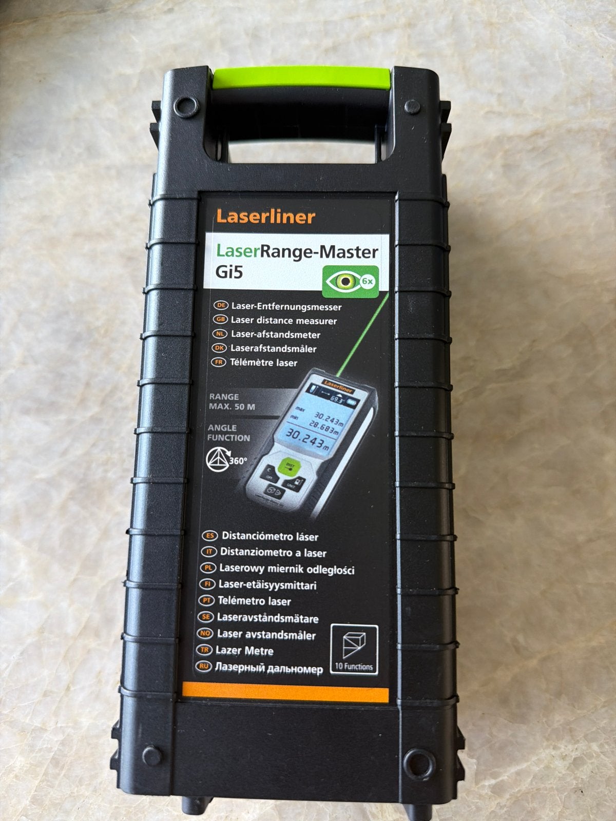 Laserliner LaserRange-Master Gi5 Afstandsmeter, Ophalen of Verzenden, Nieuw, Afstand