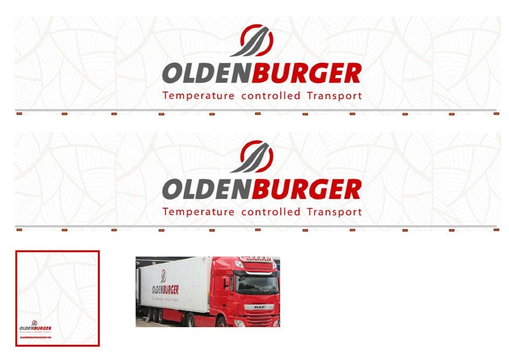 Vrachtauto decal 1:50 Oldenburger Peize ( trailer ) type 3, Hobby en Vrije tijd, Verzenden, Nieuw, Bus of Vrachtwagen, Overige merken