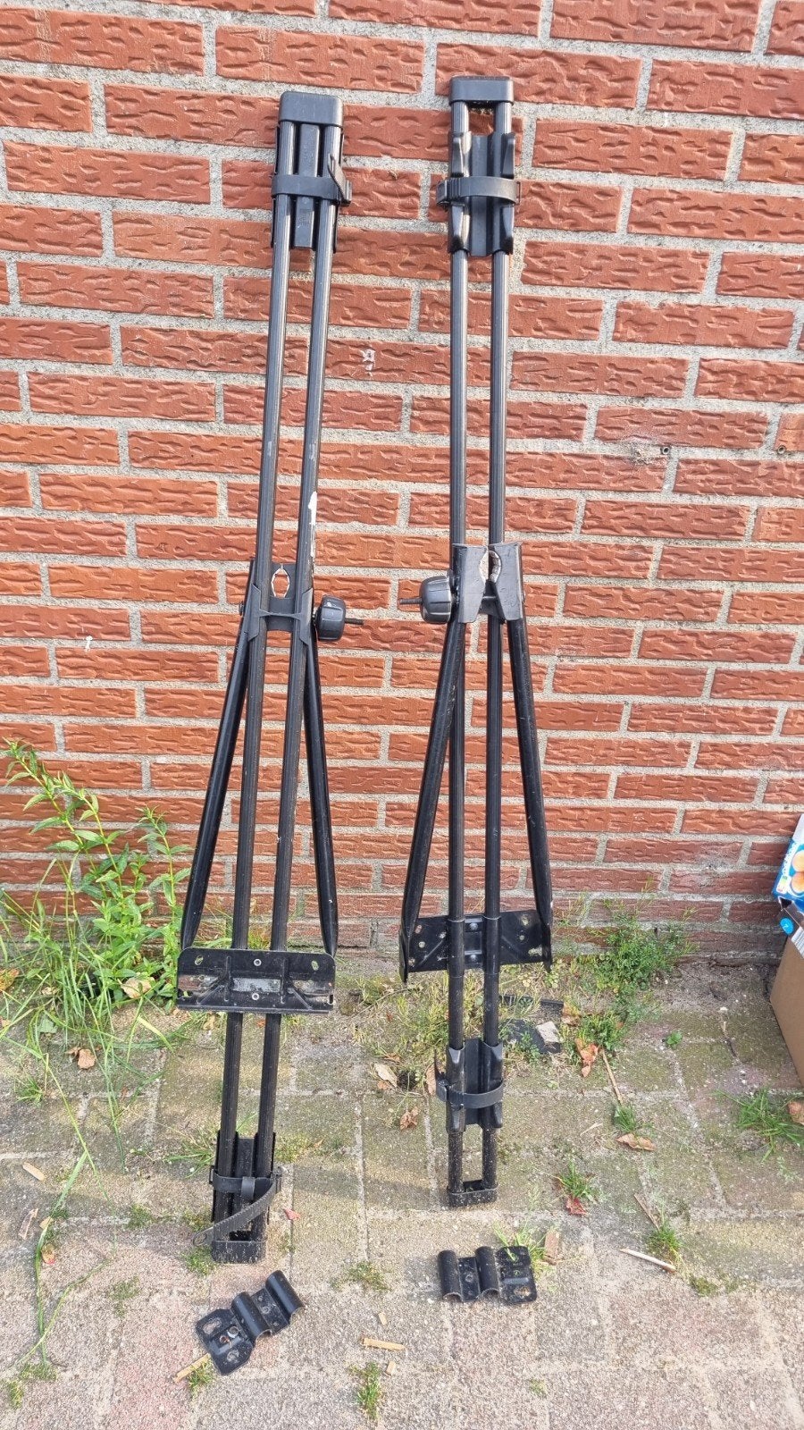 Thule  fietsendrager voor op dakdragers, Ophalen, Gebruikt