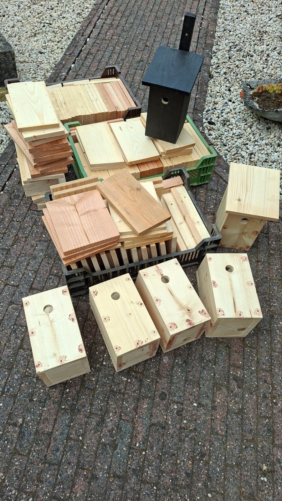 ±20 Pakketten om Vogelhuisjes te Maken - DIY Vogelhuisjes, Tuin en Terras, Vogelhuisjes en Vogelbaden, Ophalen, Nieuw