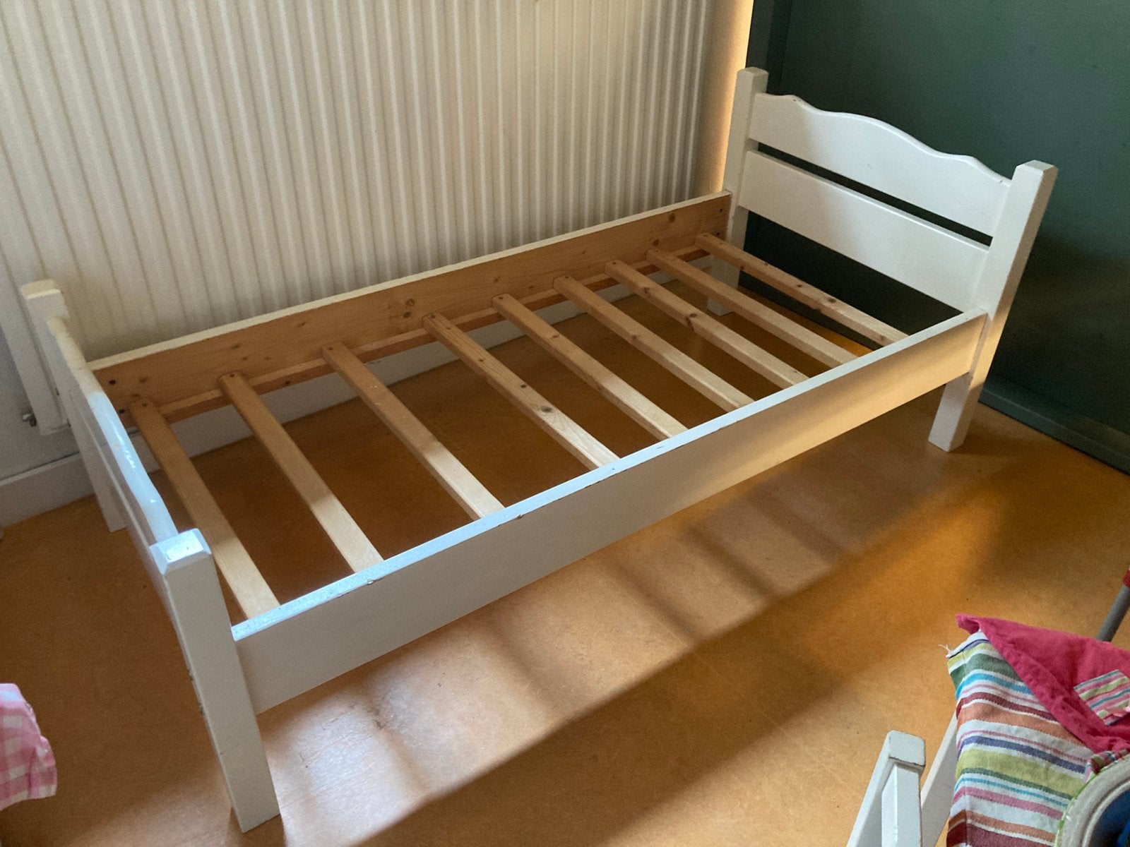 Kinderbed, Ophalen, Gebruikt, 70 tot 85 cm, 140 tot 160 cm