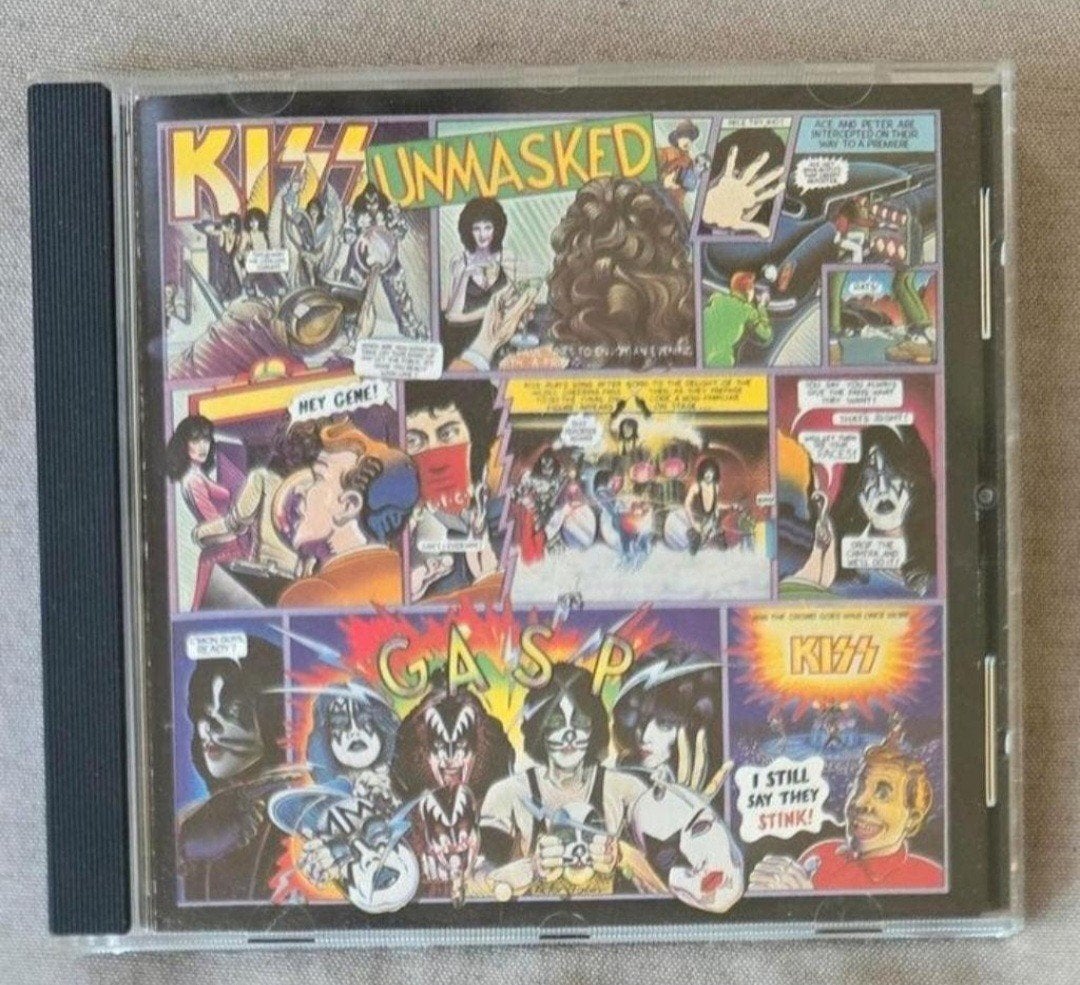 KISS - Unmasked CD  US, Gebruikt, Boxset, Overige genres, Inclusief doosje