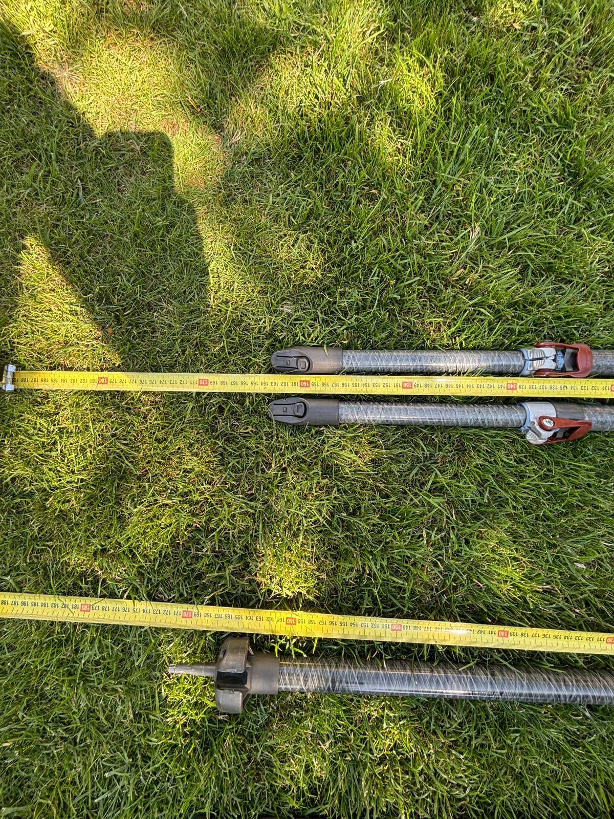 Carbon X luifelstokken set, Caravans en Kamperen, Tentaccessoires, Ophalen, Gebruikt