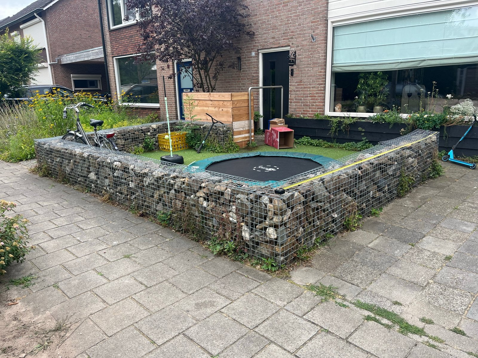 Schanskorven inclusief stenen (diverse maten), Ophalen, Overige materialen, Gebruikt, Overige typen
