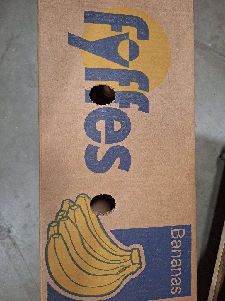 Bananendozen, Ophalen, Doos, 40 tot 60 cm, 50 tot 75 cm