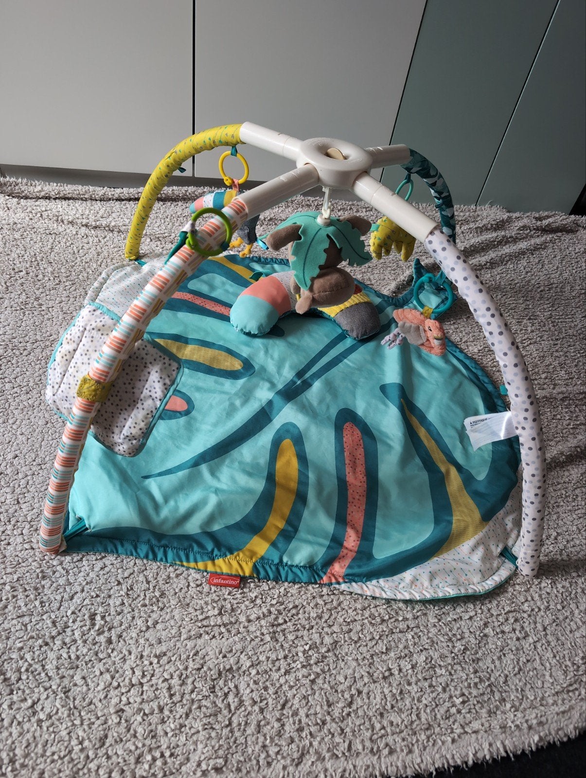 Infantino Babygym met muziekmobile, Ophalen, Gebruikt, Babygym, Met geluid