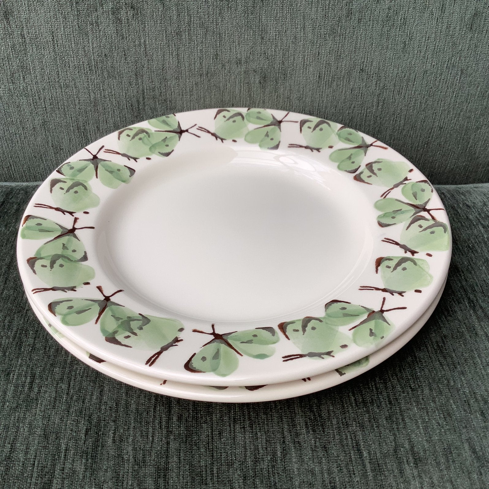Emma Bridgewater - servies - Butterfly 🦋 2 Plates - Nieuw!, Nieuw, Ophalen of Verzenden, Bord(en), Overige stijlen