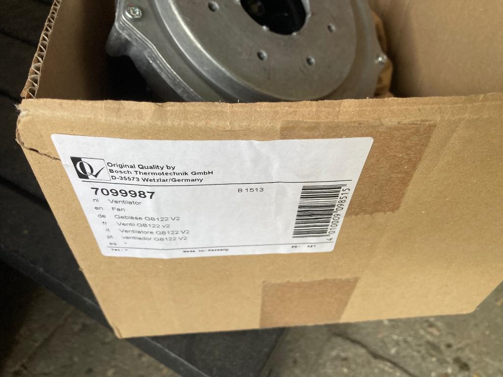 CV ketel  nieuwe ventilator voor Nefit HRC24, Doe-het-zelf en Verbouw, Verwarming en Radiatoren, Minder dan 30 cm, Hoog rendement (Hr)
